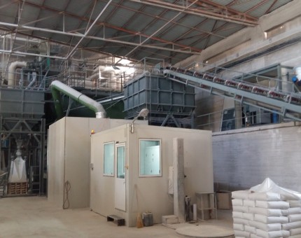 New CCM milling installation of Grecian Magnesite