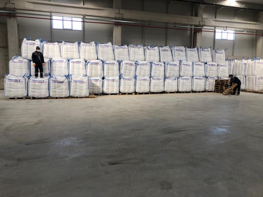 Akdeniz Mineral new warehouse for magnesium oxide