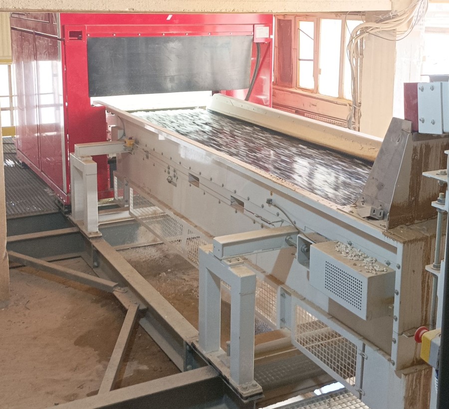 New Redwave Camera sorter for fine materials - Circular economy Grecian Magnesite